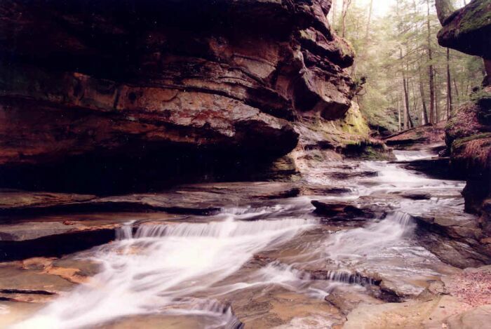 Photograph of Old Man's Middle Gorge
