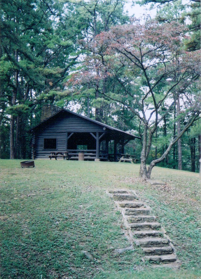 Photograph of Tar Hollow Shelter House