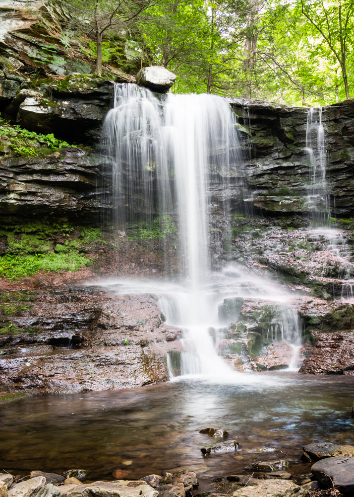 Ricketts Glen State Park A Pennsylvania State Park Located Near