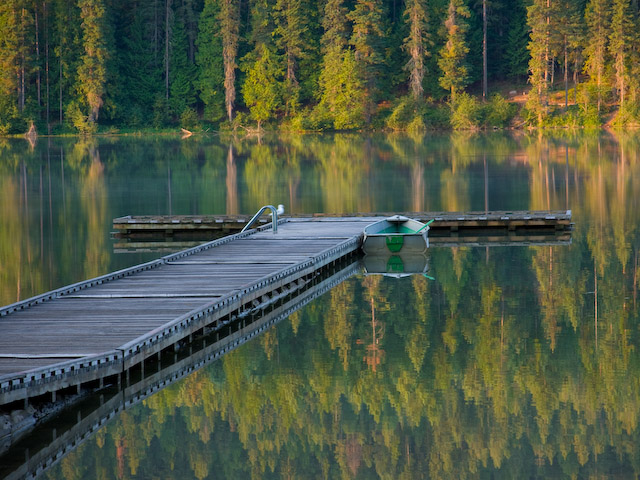 Round Lake State Park, an Idaho State Park located near Sandpoint