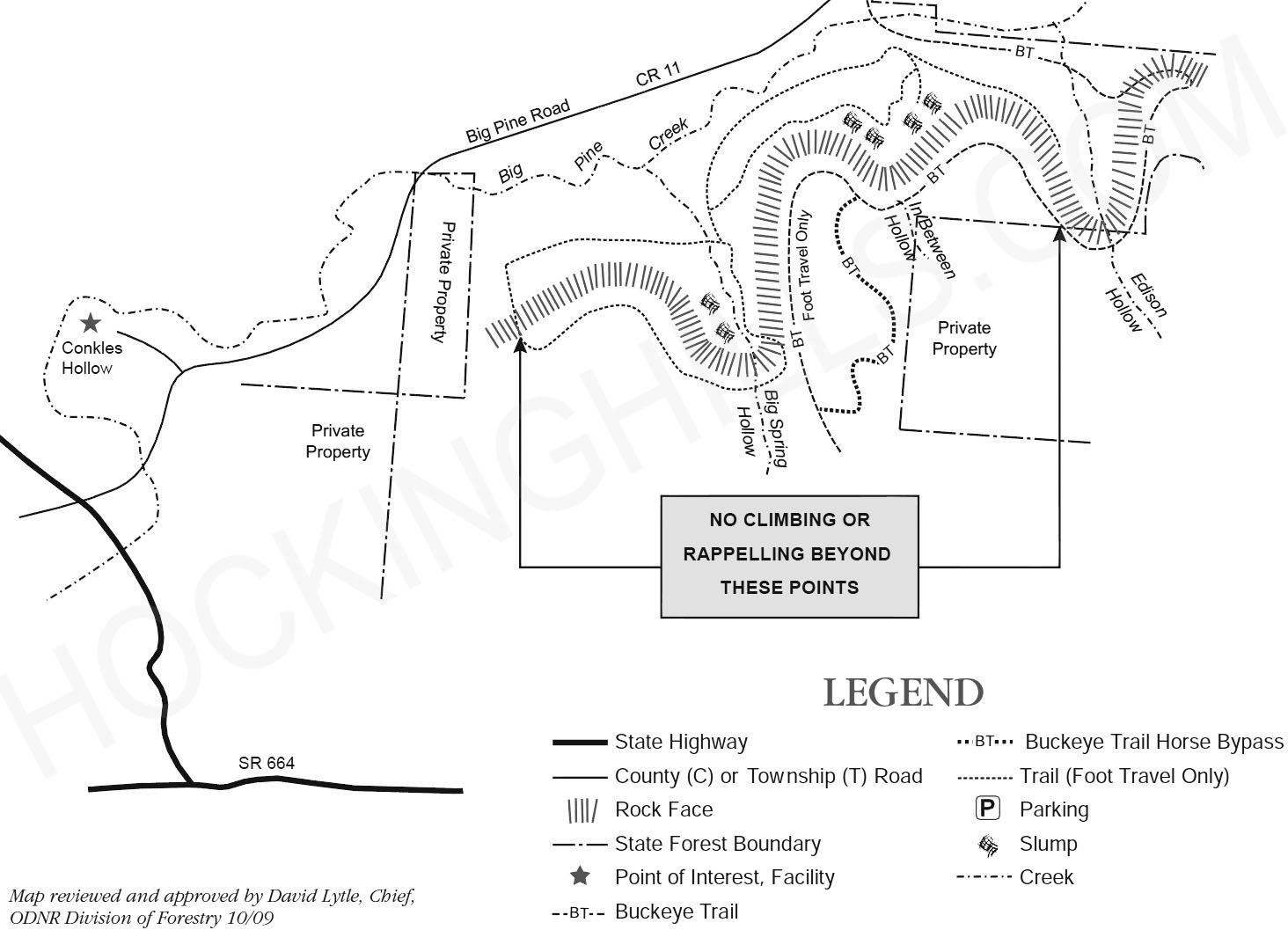 Hocking Hills State Forest Information