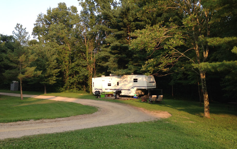 Serenity hills campground hocking hills campgrounds
