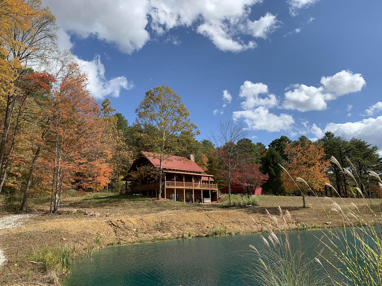 Photo 2139_6518.jpg - Fall colors at Hawking Pond Cabin