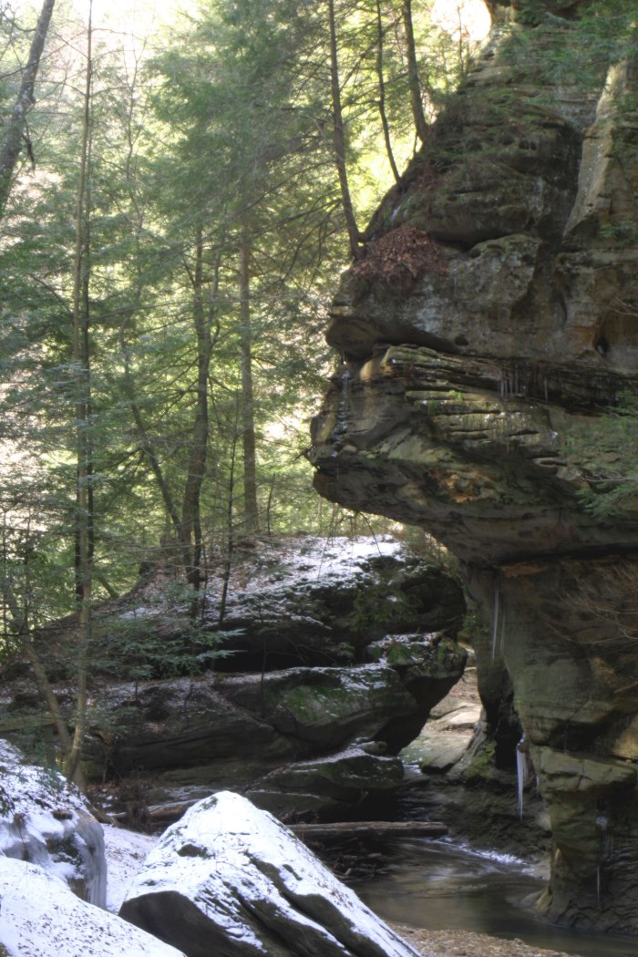 Old Man 39 s Cave at Hocking Hills - Omc Sphinx Head 