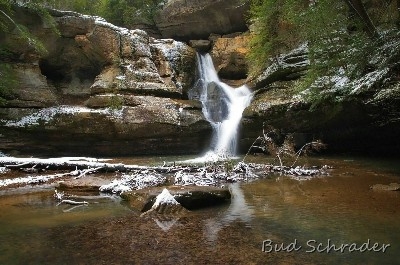 Cedar Falls, Orton Effect - A nice view of a nice falls.